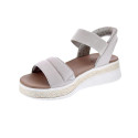 Sandalias Skechers zapatos Mujer modelo Slip-ins Bobs Sun Ray Marrón 