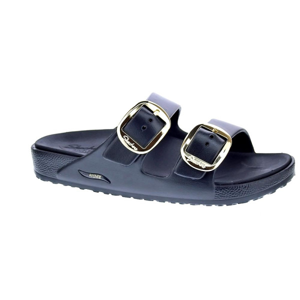 Sandalias Skechers zapatos Mujer modelo Cali Breeze Negro 