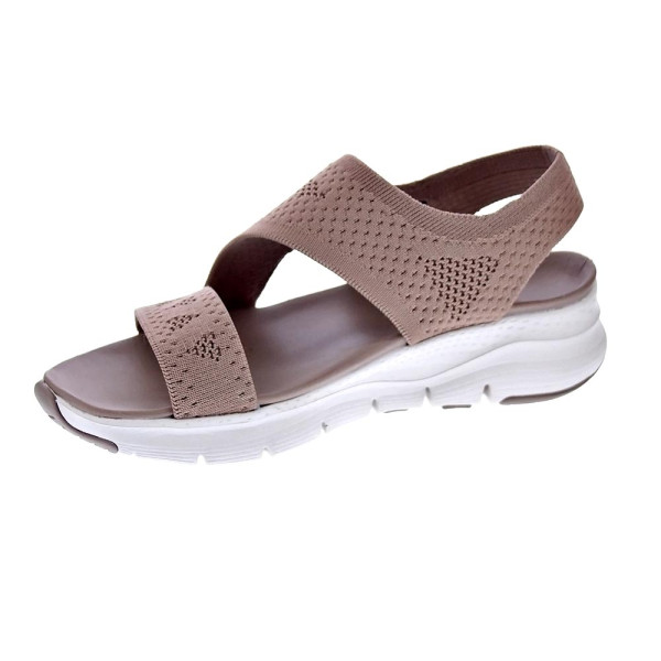 Sandalias Skechers zapatos Mujer modelo Brightest Day Marrón 