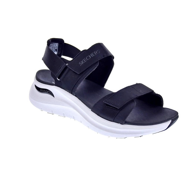 Sandalias Skechers zapatos Mujer modelo Arch Fit 2.0 119465 BLK Negro 