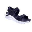 Sandalias Skechers zapatos Mujer modelo Arch Fit 2.0 119465 BLK Negro 