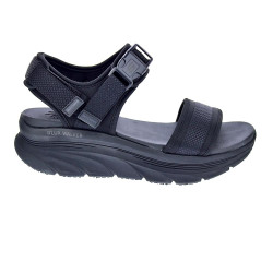 Sandalias Skechers zapatos Mujer modelo D Lux Walker Negro 