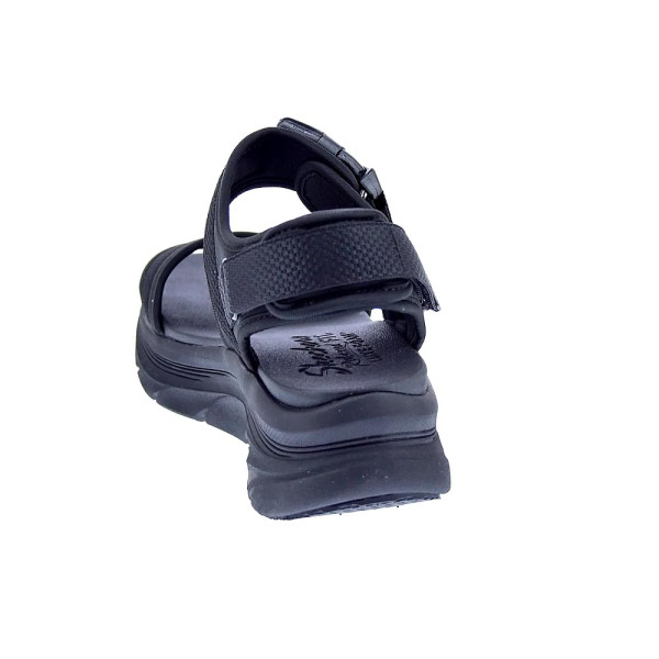 Sandalias Skechers zapatos Mujer modelo D Lux Walker Negro 