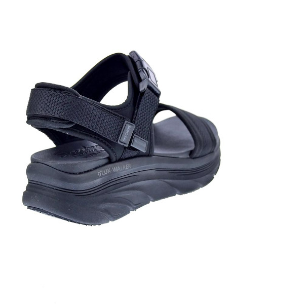 Sandalias Skechers zapatos Mujer modelo D Lux Walker Negro 