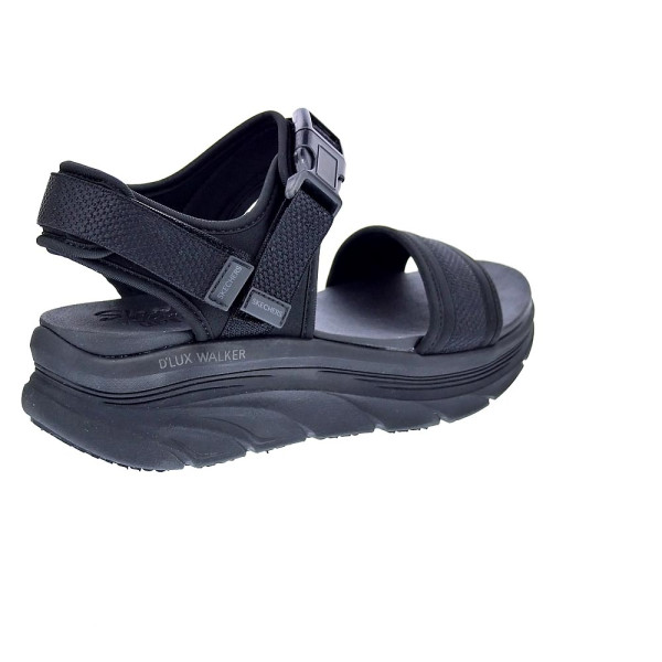Sandalias Skechers zapatos Mujer modelo D Lux Walker Negro 