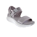 Sandalias Skechers zapatos Mujer modelo D Lux Walker Gris 