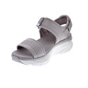 Sandalias Skechers zapatos Mujer modelo D Lux Walker Gris 