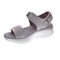 Sandalias Skechers zapatos Mujer modelo D Lux Walker Gris 