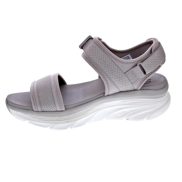 Sandalias Skechers zapatos Mujer modelo D Lux Walker Gris 