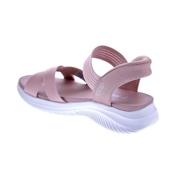 Sandalias Skechers zapatos Mujer modelo Slipins Ultra Flex 3.0 Rosa 