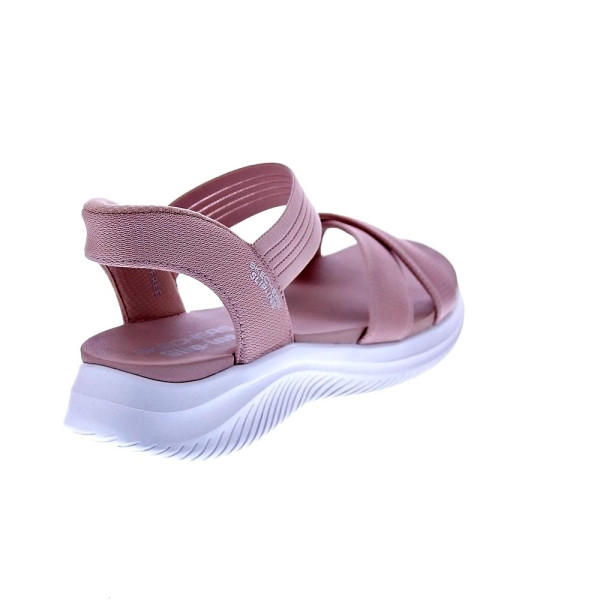 Sandalias Skechers zapatos Mujer modelo Slipins Ultra Flex 3.0 Rosa 