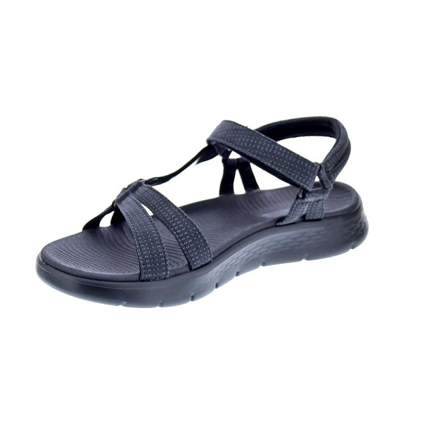 Sandalias Skechers zapatos Mujer modelo Go Walk Flex Sandal Negro 