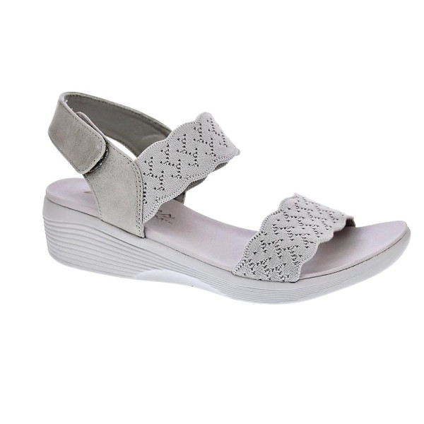 Sandalias Skechers zapatos Mujer modelo On The Rise Beige 