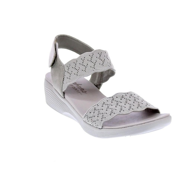 Sandalias Skechers zapatos Mujer modelo On The Rise Beige 