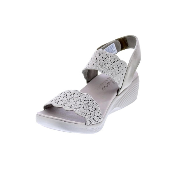 Sandalias Skechers zapatos Mujer modelo On The Rise Beige 