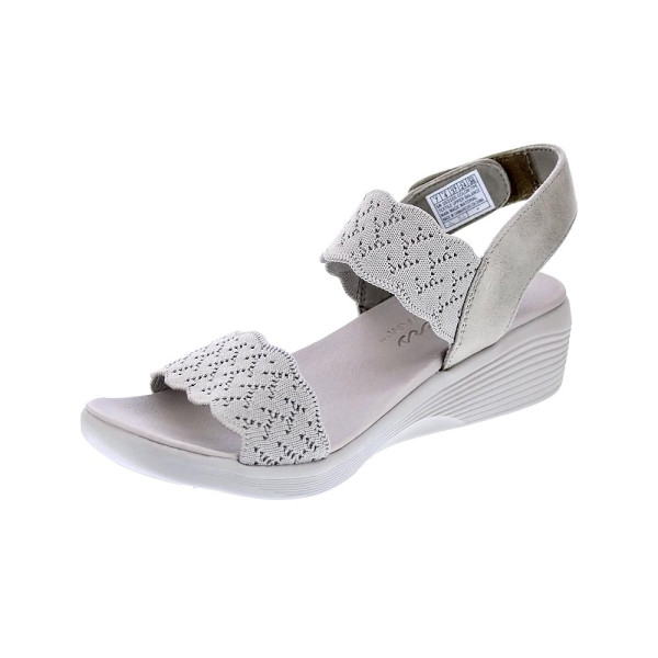 Sandalias Skechers zapatos Mujer modelo On The Rise Beige 