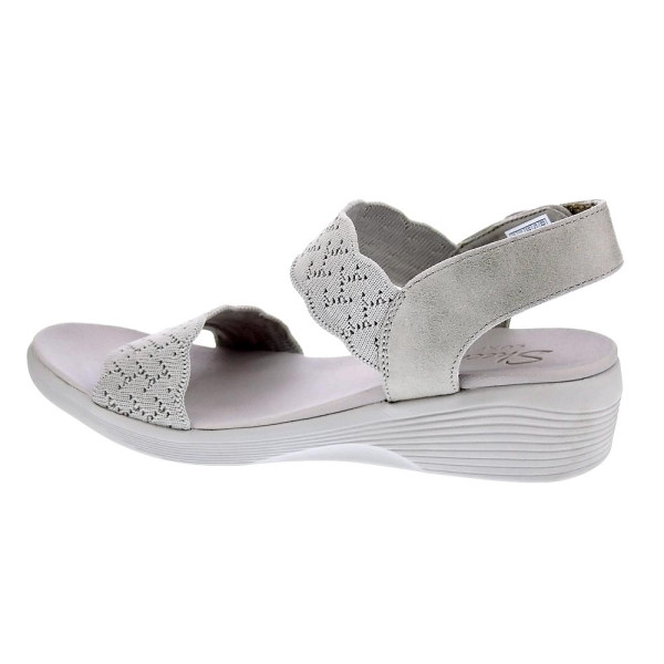 Sandalias Skechers zapatos Mujer modelo On The Rise Beige 