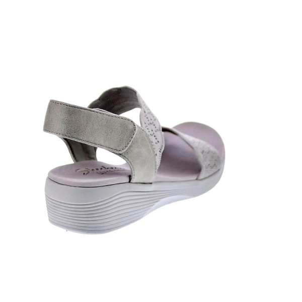 Sandalias Skechers zapatos Mujer modelo On The Rise Beige 