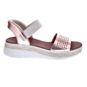 Sandalias Skechers zapatos Mujer modelo Slip ins Bobs Sun Ray Rosa 