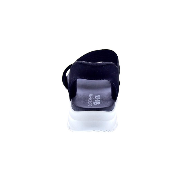 Sandalias Skechers zapatos Mujer modelo Slip-ins Ultra Flex 3.0 119804 BLK Negro 