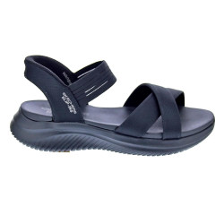Sandalias Skechers zapatos Mujer modelo Slip-ins Ultra Flex 3.0 119975 BBK Negro 