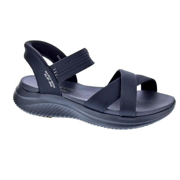 Sandalias Skechers zapatos Mujer modelo Slip-ins Ultra Flex 3.0 119975 BBK Negro 
