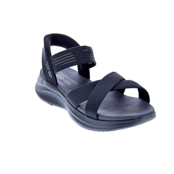 Sandalias Skechers zapatos Mujer modelo Slip-ins Ultra Flex 3.0 119975 BBK Negro 