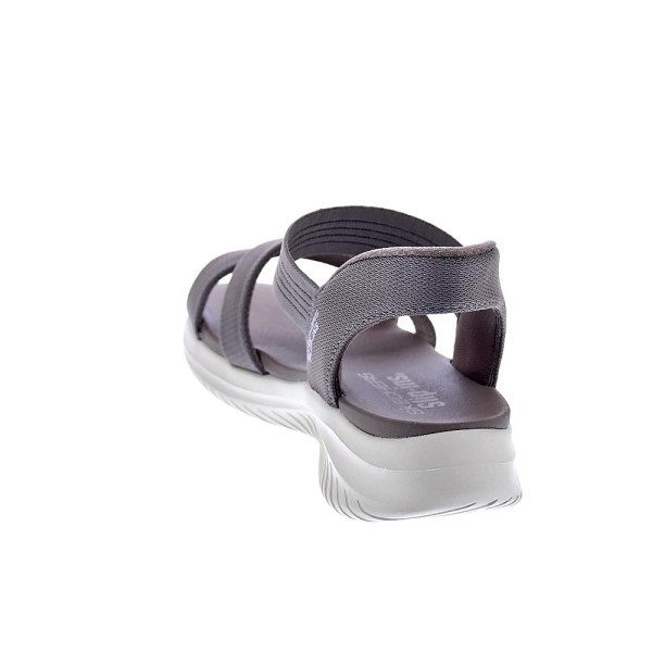 Sandalias Skechers zapatos Mujer modelo Slip-ins Ultra Flex 3.0 Gris 