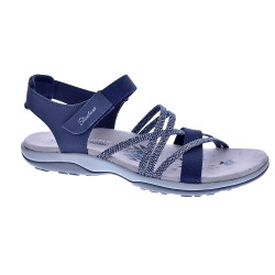 Sandalias Skechers zapatos Mujer modelo Meadow Grazer Azul  2