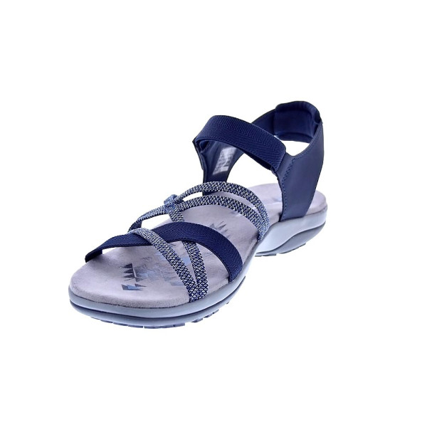 Sandalias Skechers zapatos Mujer modelo Meadow Grazer Azul 