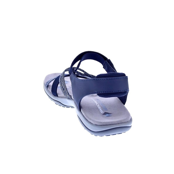 Sandalias Skechers zapatos Mujer modelo Meadow Grazer Azul 