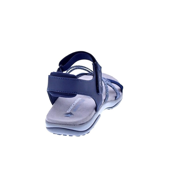 Sandalias Skechers zapatos Mujer modelo Meadow Grazer Azul 