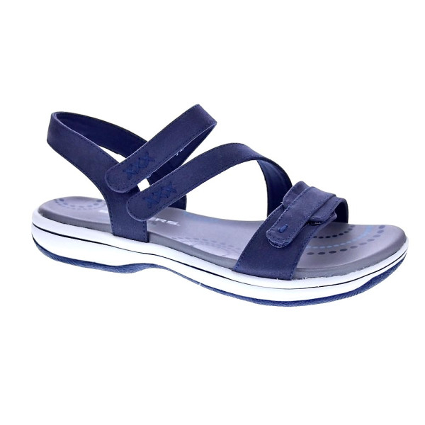 Sandalias Skechers zapatos Mujer modelo Basic Necessity Azul 