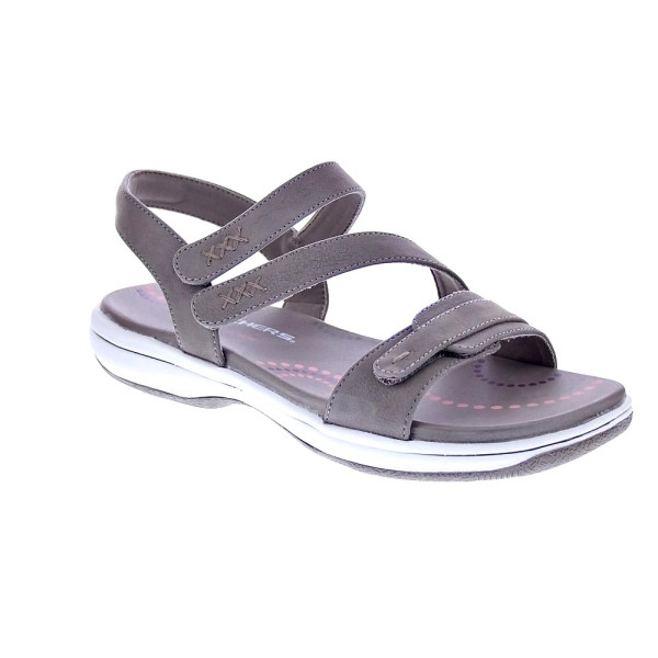 Sandalias Skechers zapatos Mujer modelo Basic Necessity Marrón 