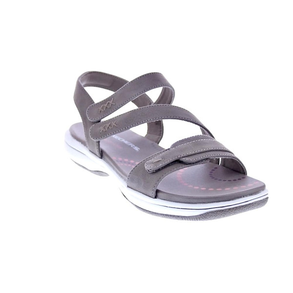 Sandalias Skechers zapatos Mujer modelo Basic Necessity Marrón 