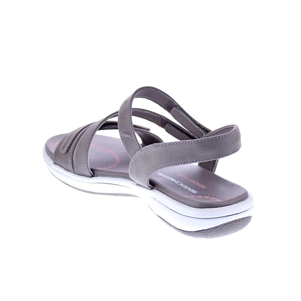 Sandalias Skechers zapatos Mujer modelo Basic Necessity Marrón 