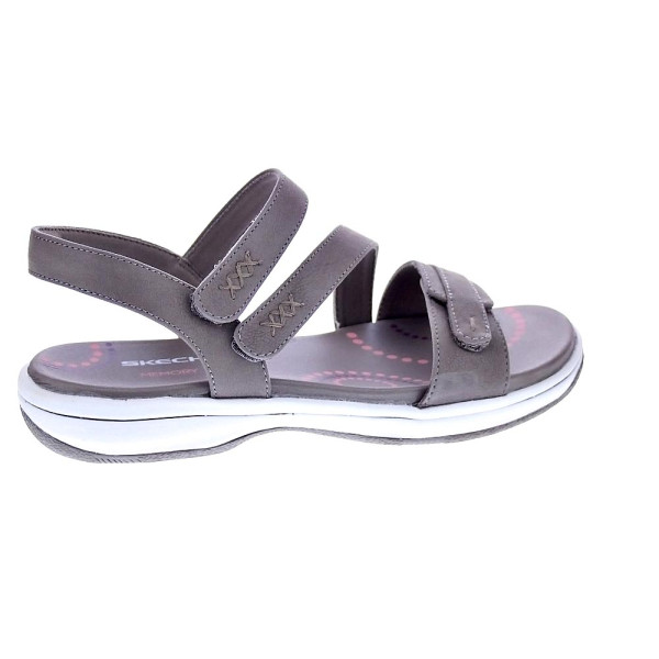 Sandalias Skechers zapatos Mujer modelo Basic Necessity Marrón 