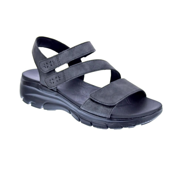 Sandalias Skechers zapatos Mujer modelo Easy Going Negro 