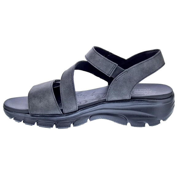 Sandalias Skechers zapatos Mujer modelo Easy Going Negro 