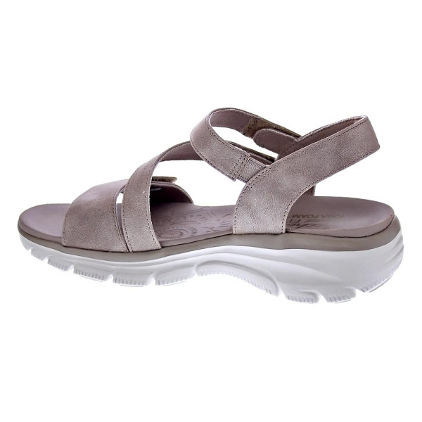 Sandalias Skechers zapatos Mujer modelo Easy Going Marrón 