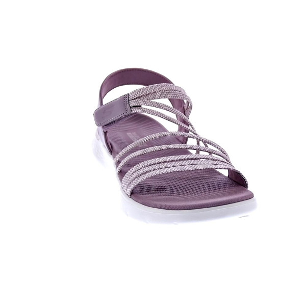 Sandalias Skechers zapatos Mujer modelo Go Walk Flex Rosa 