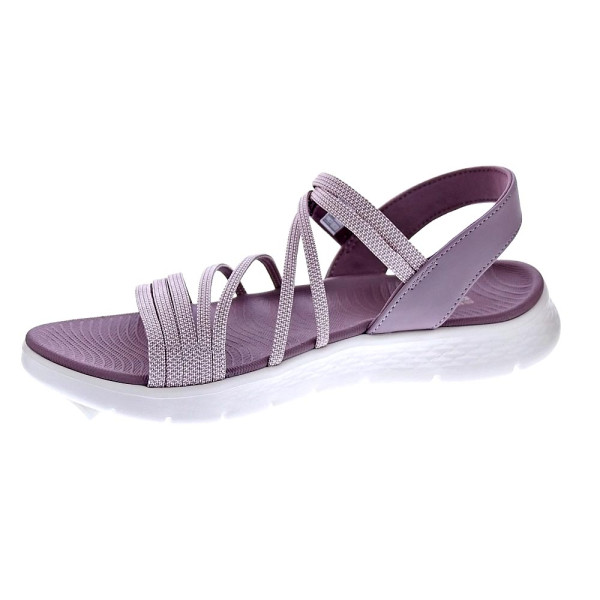 Sandalias Skechers zapatos Mujer modelo Go Walk Flex Rosa 