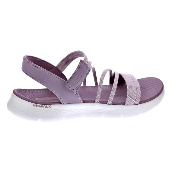 Sandalias Skechers zapatos Mujer modelo Go Walk Flex Rosa 