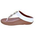 Sandalias FitFlop zapatos Mujer modelo Fino Crystal Blanco 