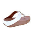 Sandalias FitFlop zapatos Mujer modelo Fino Crystal Blanco 