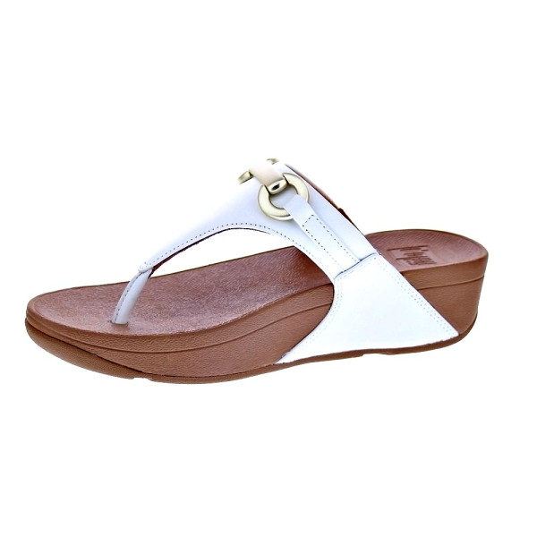 Sandalias FitFlop zapatos Mujer modelo Lulu Chunky Blanco 