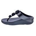 Sandalias FitFlop zapatos Mujer modelo Fino Beadie Negro 