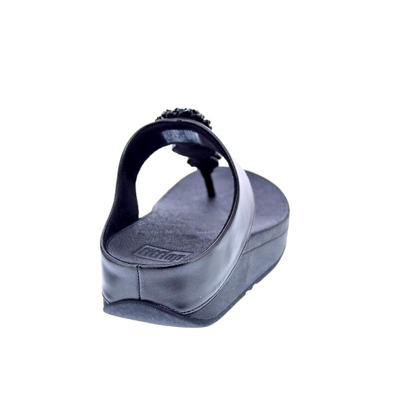 Sandalias FitFlop zapatos Mujer modelo Fino Beadie Negro 