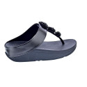 Sandalias FitFlop zapatos Mujer modelo Fino Beadie Negro 