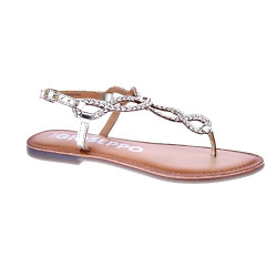 Sandalias Gioseppo zapatos Mujer modelo Merignas Oro  2